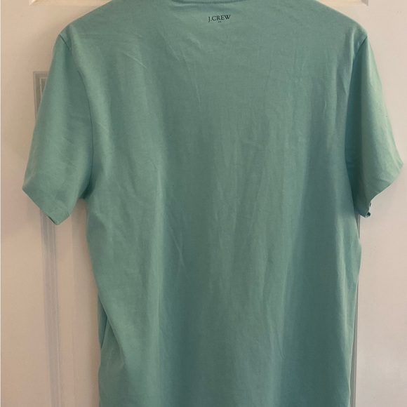 J. Crew Factory Big Wave Graphic Tee - NWT - Medium - Deep Spearmint - Picture 7 of 8